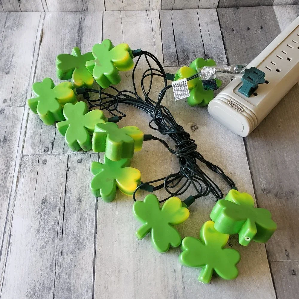 Shamrock Clover Light Cover Set - St. Patrick's Day